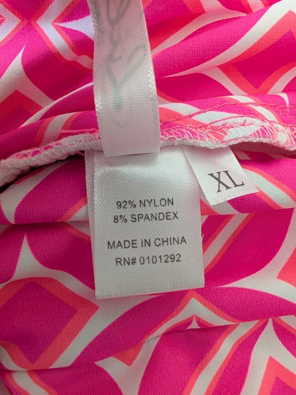 Lulu B Pink Diamond Cha Cha Skort Activewear UPF 50+ Size XL NWT - Picture 13 of 13